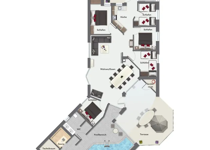 Strandblick - Dorf 1 21 * Priwall